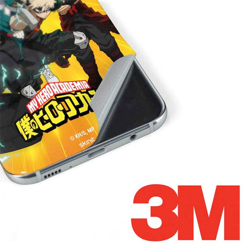 My Hero Academia Deku and Baku Team Season 6 Galaxy S8 Plus Skin